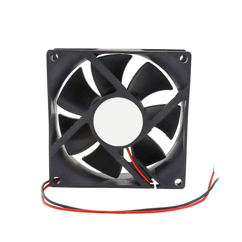 Brushless 12V DC exhaust cooling fan single piece
