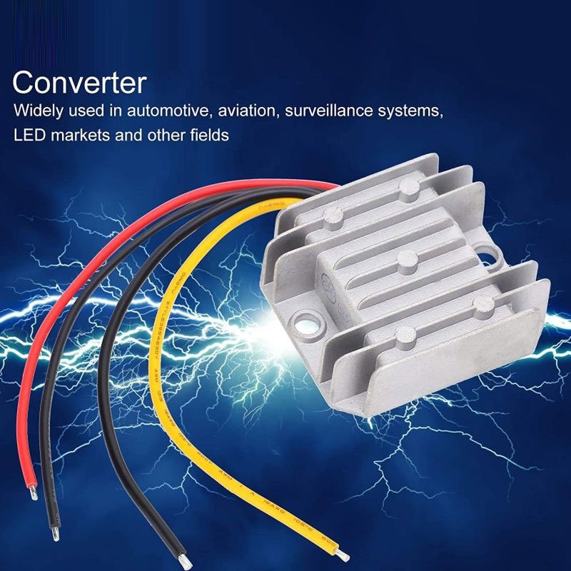 G-Energy 24V to 12V 10A 120W Step-Down DC to DC Converter Buck Voltage Regulator IP68 - Image 2